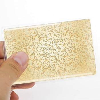 Amazon | Fengek(フェンゲック) クリアカードホルダースリーブ